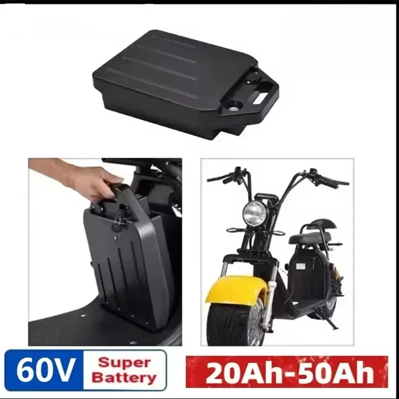 과방전 보호 기능이 있는 60V 리튬 배터리, 20Ah - 60V 50Ah Electric Scooter Battery 리뷰 및 가격
